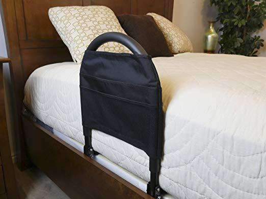 Stander Bed Rail Advantage Traveler - Portable Folding Travel Bed Rail & Assist Handle - Senior.com Bed Rails