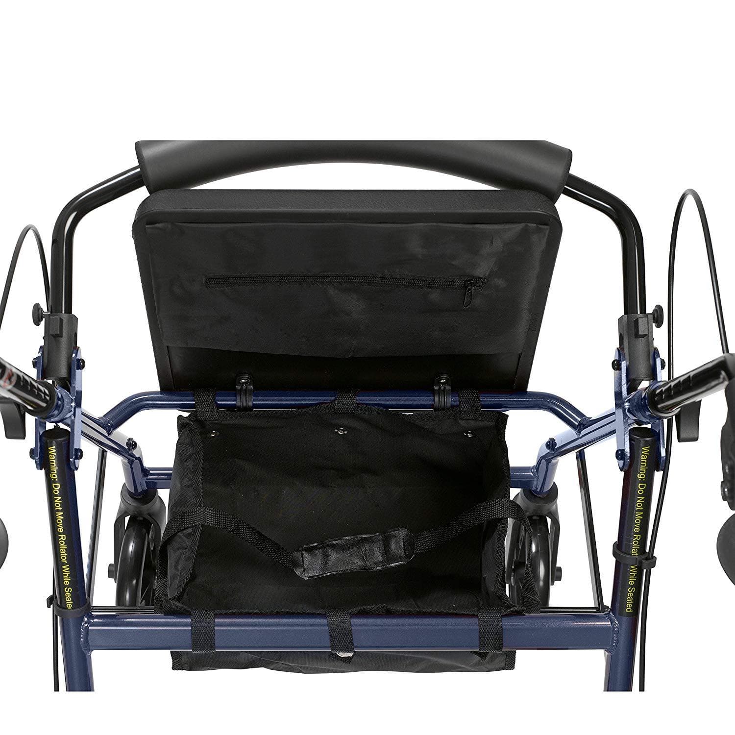 Drive Medical Folding Aluminum Rollator with Removable Back Support & Padded Seat - Senior.com Rollators