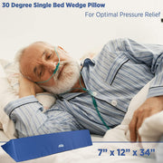 Skil-Care 30-Degree Positioning Wedge - Roll Control Bed Wedges - Senior.com Bed Wedges