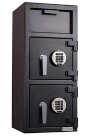 Protex Dual Compartment Drop Depository Safe with Electronic Keypad - Senior.com Security Safes