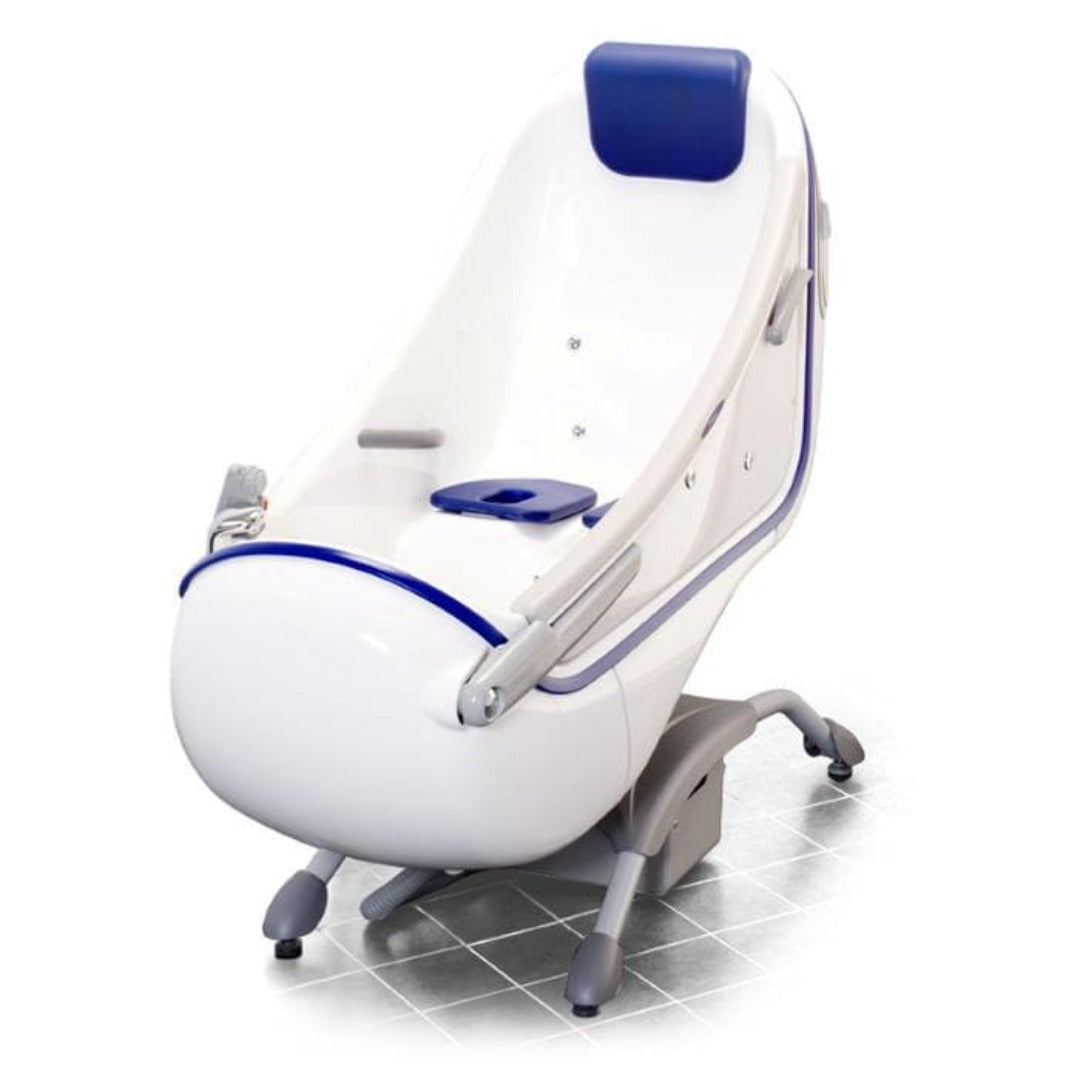 Arjo Parker Patient Bathing System - Height-Adjustable Sitting and Recline Bathing - Senior.com Bathing Systems