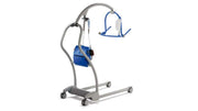 Arjo Maxi Twin Floor Patient Lifter - Arc Style with Powerbase - Senior.com Patient Lifts