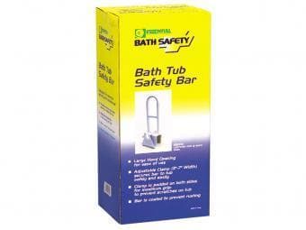 Essential Medical Supply Adjustable Metal Tub Safety Bar - Senior.com Grab Bars & Safety Rails