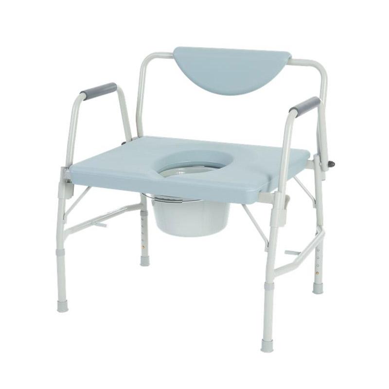 Lifestyle Mobility Aids DLX Bariatric Drop Arm Commode - 26" Between Arms - Senior.com Commodes