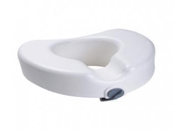 Essential Medical Supply Locking Molded Raised Toilet Seat - Senior.com Raised Toilet Seats