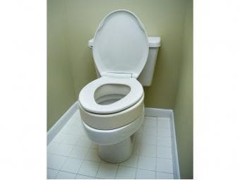 Lightweight Universal Toilet Seat Riser - Free Shipping - Home Medical  Supply