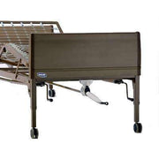Invacare Manual Bed Package with Deluxe Innerspring Mattress and Full Rails - Senior.com Bed Packages