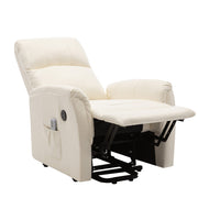 Lifesmart Single Motor Power Lift Chair Recliner with Massage, Heat and USB - Senior.com Assisted Lift Chairs