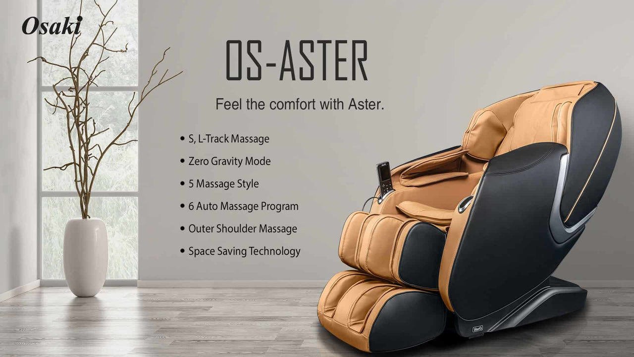 Osaki OS-Aster Modern Luxury Massage Chairs with Zero Gravity Recline