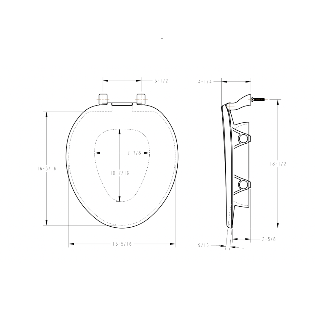 Bemis Clean Shield Elevated Toilet Seat The Most Secure Fit
