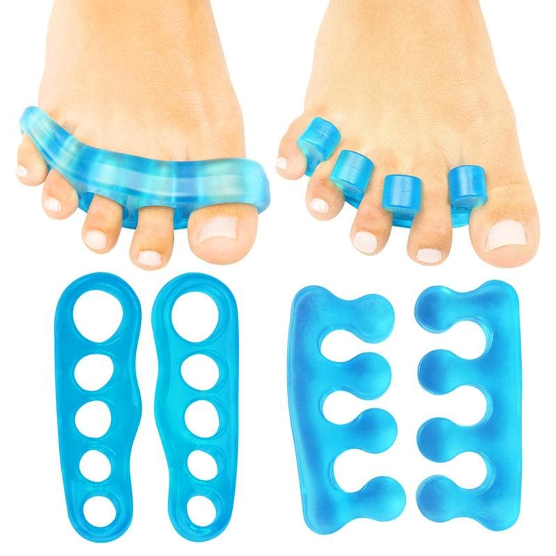 Vive Health Flexible Gel Toe Separators - Helps Realign Toes - Pair - Senior.com Toe Separators