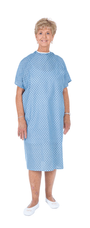 Essential Medical Supply Standard Patient Gown - Senior.com Patient Gowns