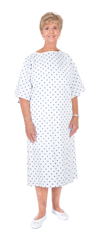 Essential Medical Supply Standard Patient Gown - Senior.com Patient Gowns