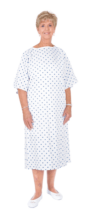 Essential Medical Supply Deluxe Patient Gown - Senior.com Patient Gowns