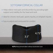 Core Products 3" Foam Cervical Collar Univ. - Senior.com Neck Support