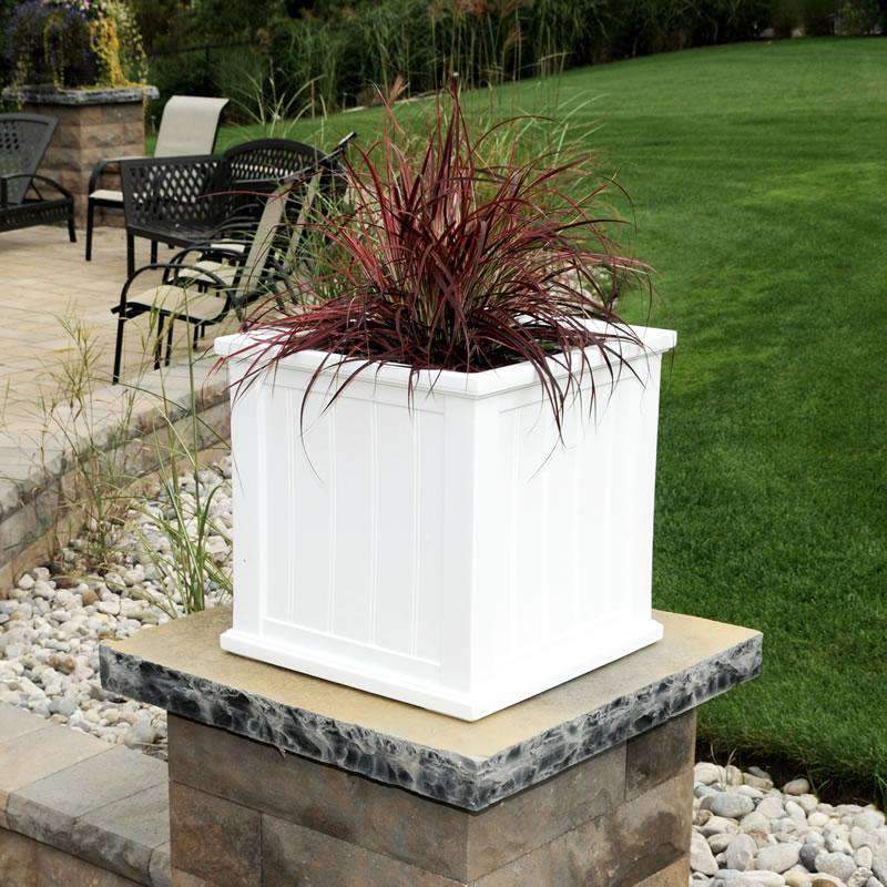 Mayne Outdoor Products Cape Cod Square Patio Planters - 20" X 20"