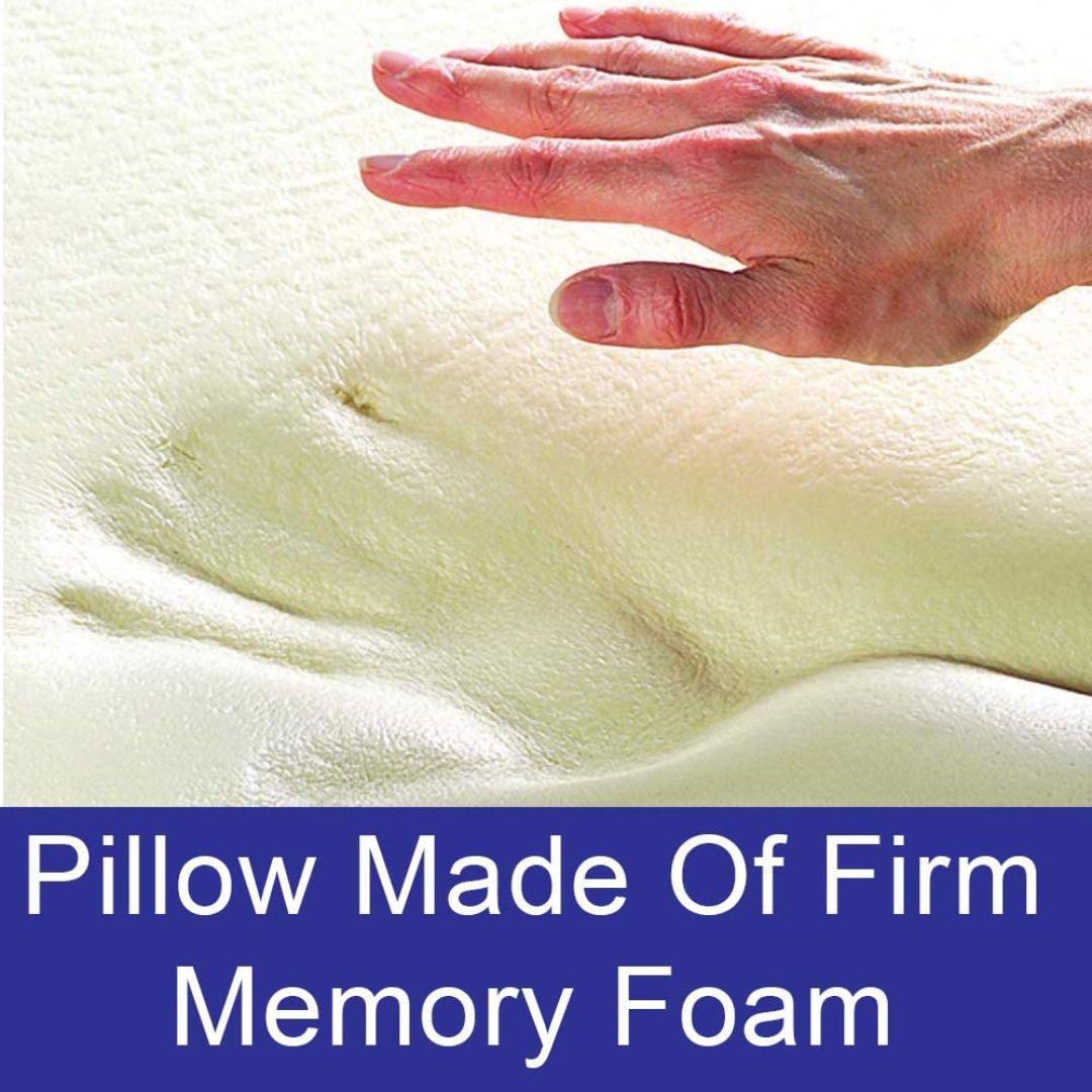 Carex Memory Foam Round Cervical Pillow & Bolster - Senior.com Cervical Pillows