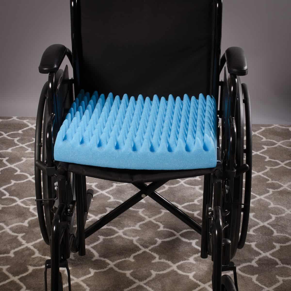 DMI Convoluted Foam Chair Pad, Blue