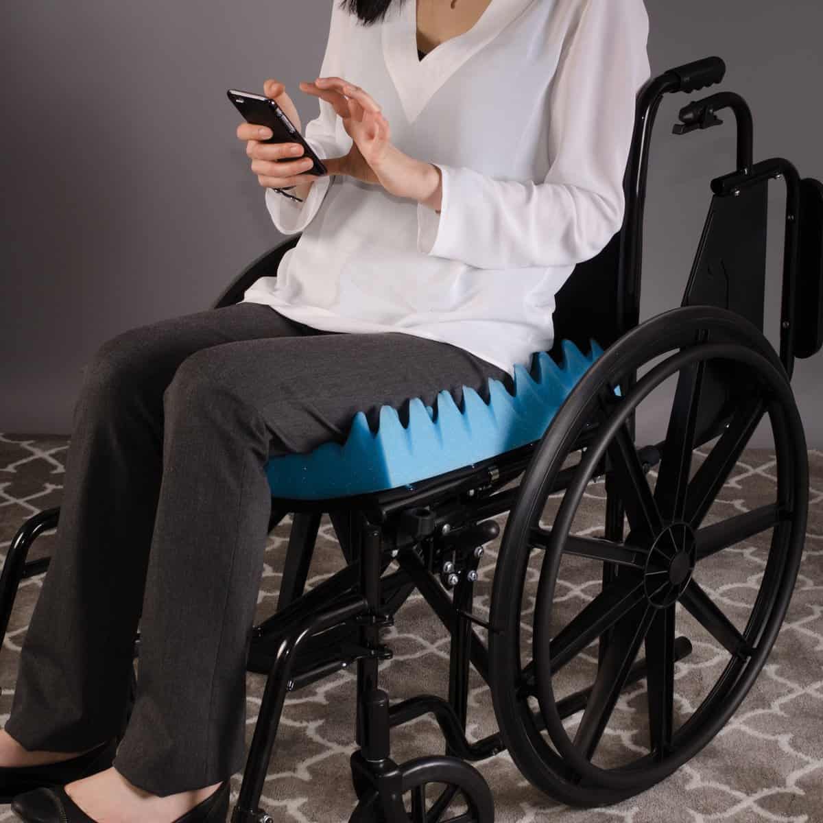 DMI Convoluted Egg Crate Wheelchair Seat Cushions - Senior.com Wheelchair Cushions