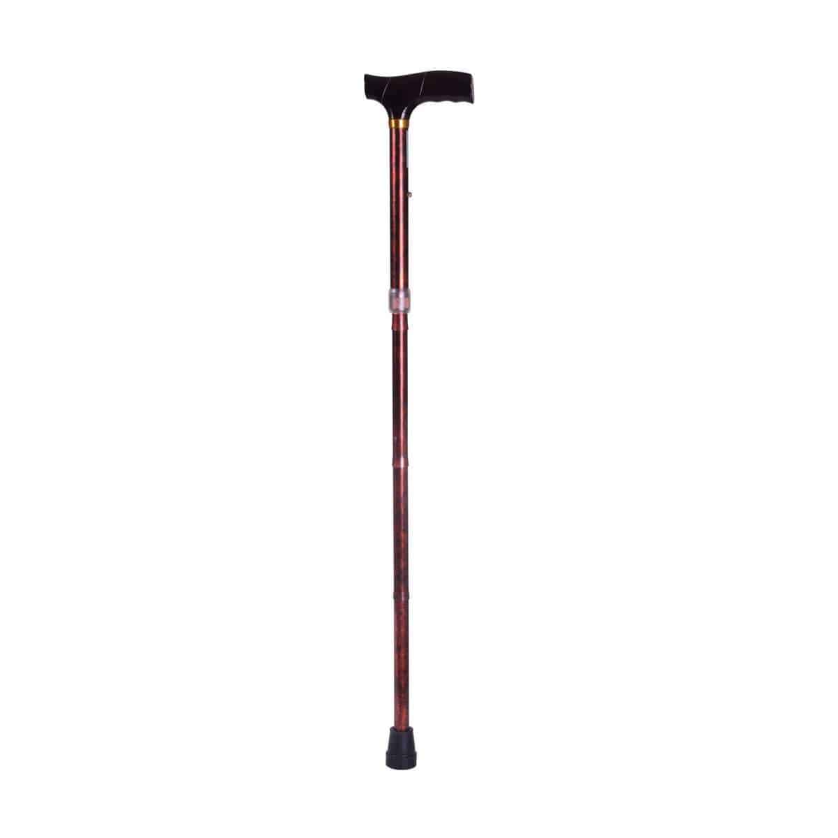 DMI Adjustable  Designer Folding Canes With Wood Handle - Senior.com Canes