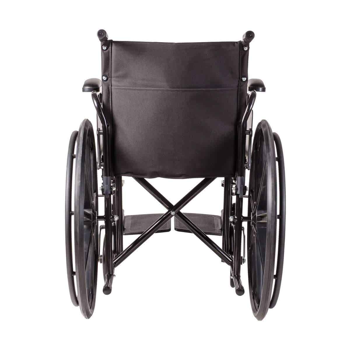 DMI Lightweight Foldable Wheelchairs with Padded Armrests - 18" Seat Width - Senior.com Wheelchairs
