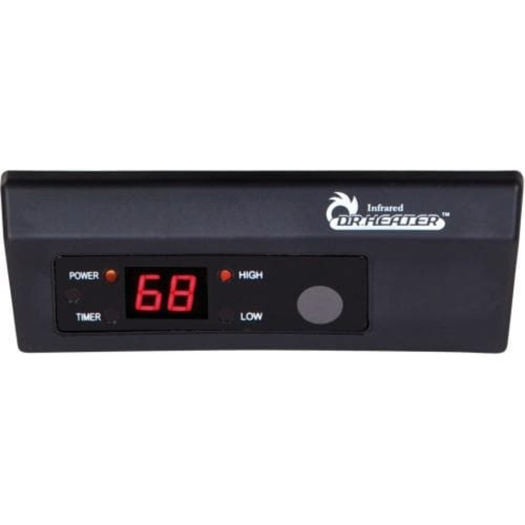 Dr. Infrared Heater 7500-Watt 240-Volt Hardwired Shop Garage Electric Heater with Mount & Remote Thermostat - Senior.com Heaters & Fireplaces