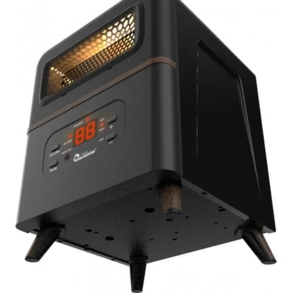 Dr Infrared Heater Dual Heating Hybrid Space Heater 1500W with Remote