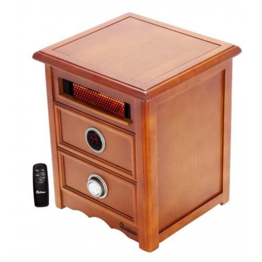 DR Heater Portable Infrared Space Heater with Nightstand Design - Senior.com Heaters & Fireplaces