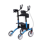Drive Medical Elevate Upright Rolling Walker Rollator - Lightweight & Folding - Senior.com Upright Walkers