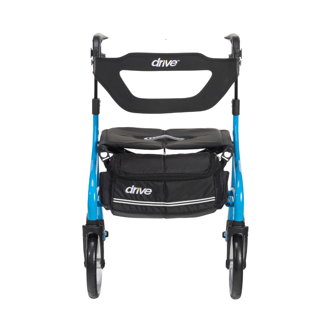 Drive Medical Nitro Sprint Rollator Euro Style Rolling Walker