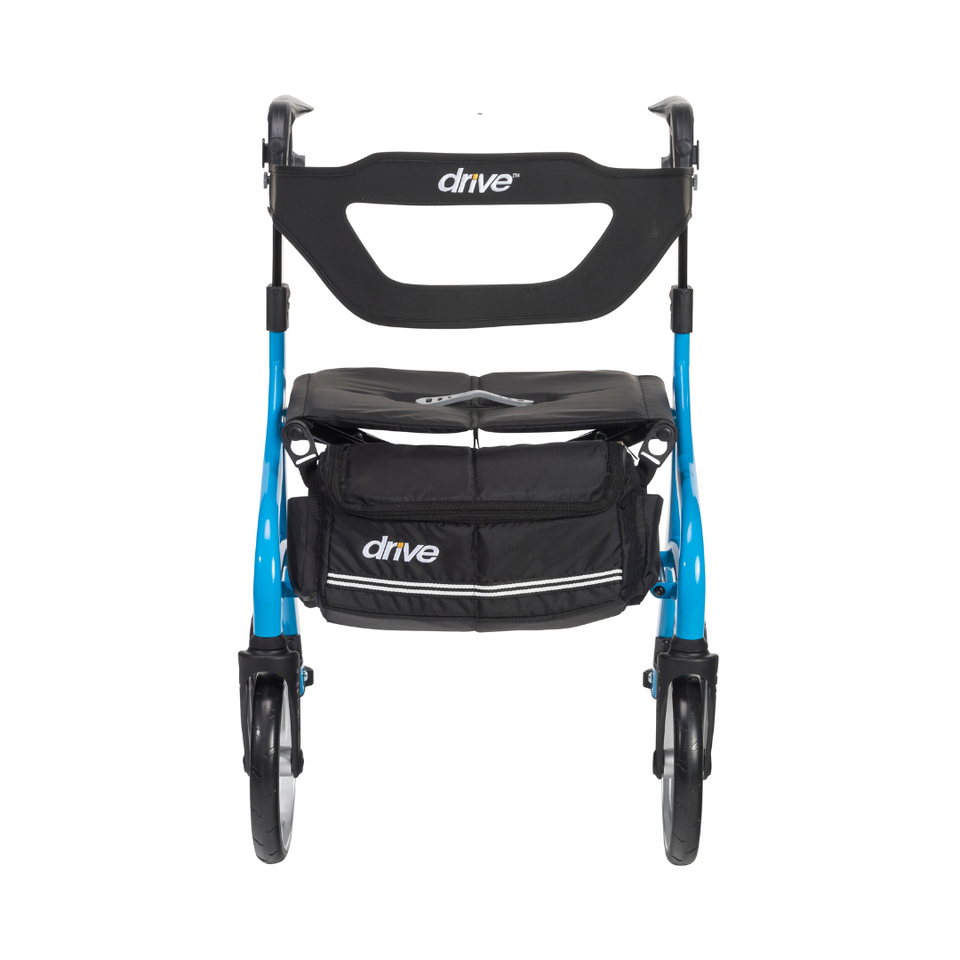 Drive Medical Nitro Sprint Rollator Euro Style Rolling Walker