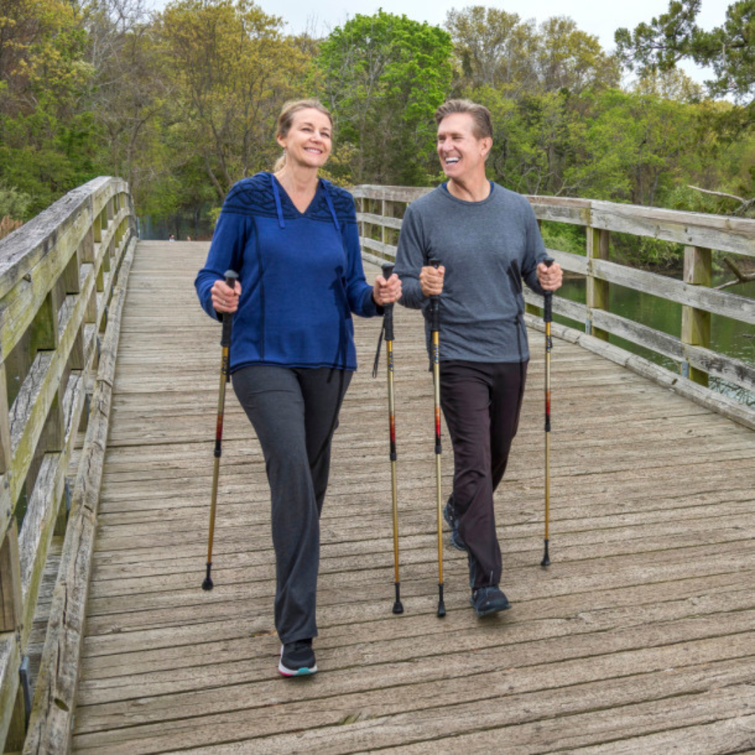 Drive Medical Summit™ Walking Poles with Multiple Tip Options - Pair - Senior.com Walking Poles