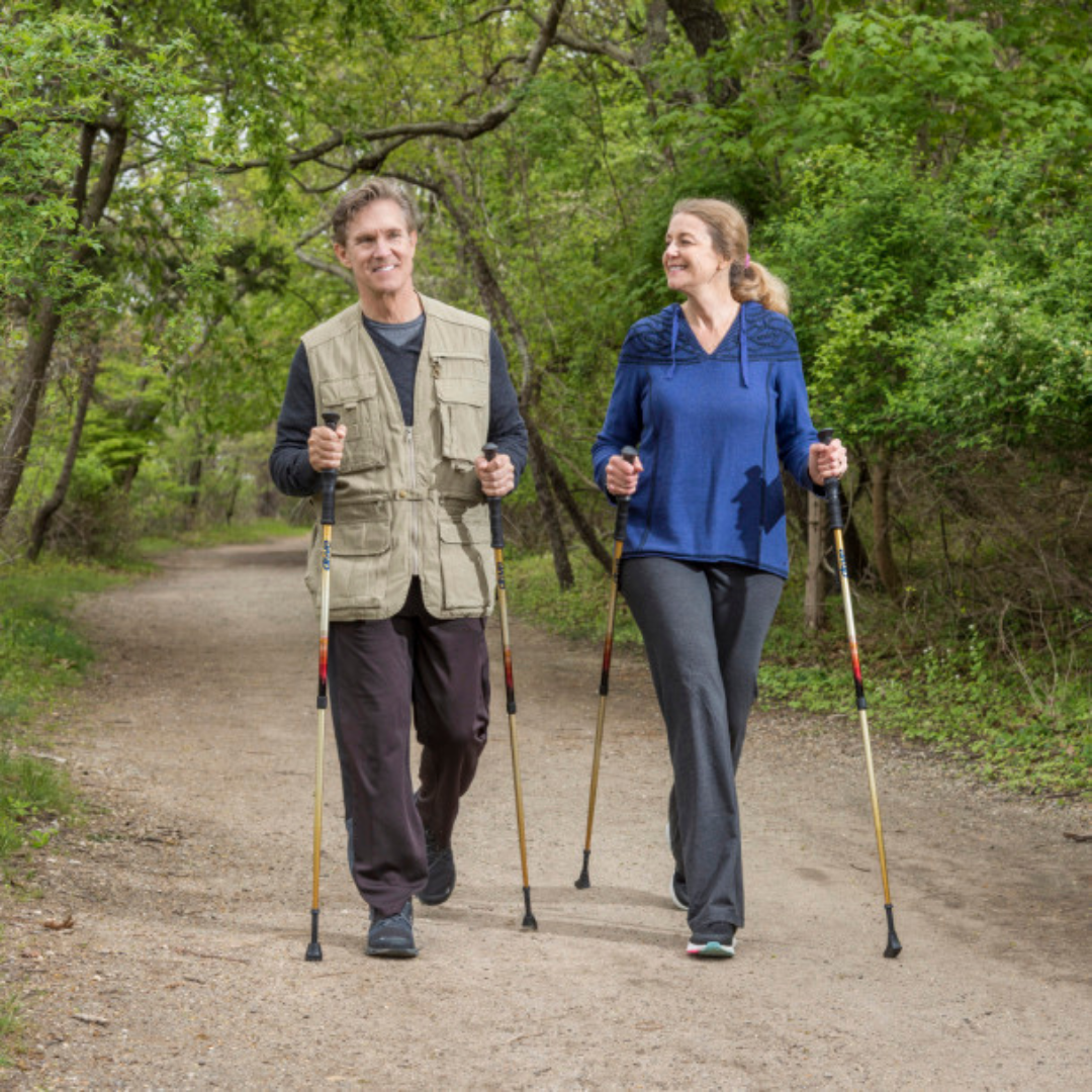 Drive Medical Summit™ Walking Poles with Multiple Tip Options - Pair - Senior.com Walking Poles