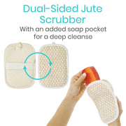 Vive Health Body Scrubbing Set - Cleanse, Exfoliate and Refresh - Senior.com Bathing Tools