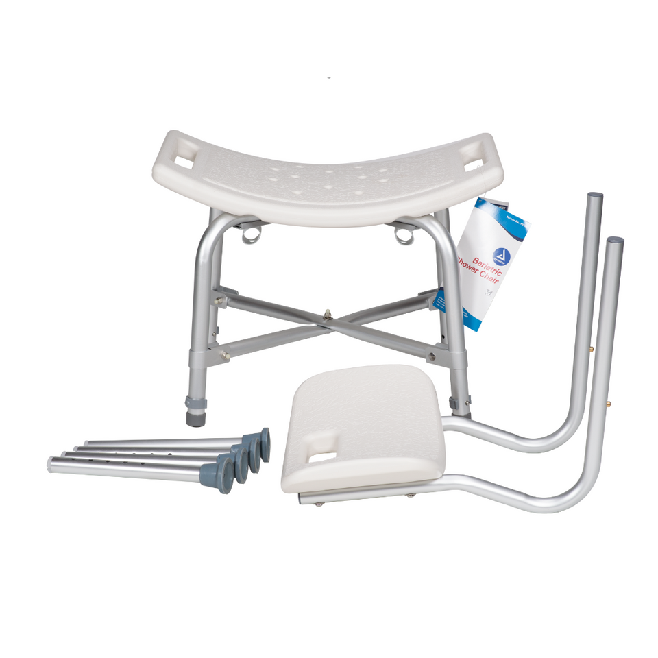 Dynarex Bari+Max Bariatric Shower Chairs 500 lbs Capacity