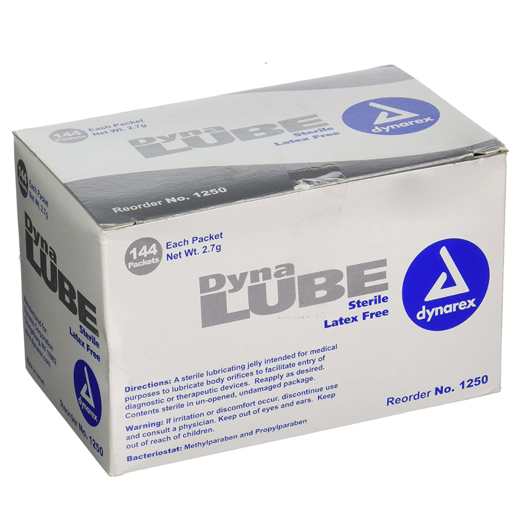 Dynarex DynaLube Lubricating Jelly - Medical Grade Lube - Senior.com Lubricating Jelly