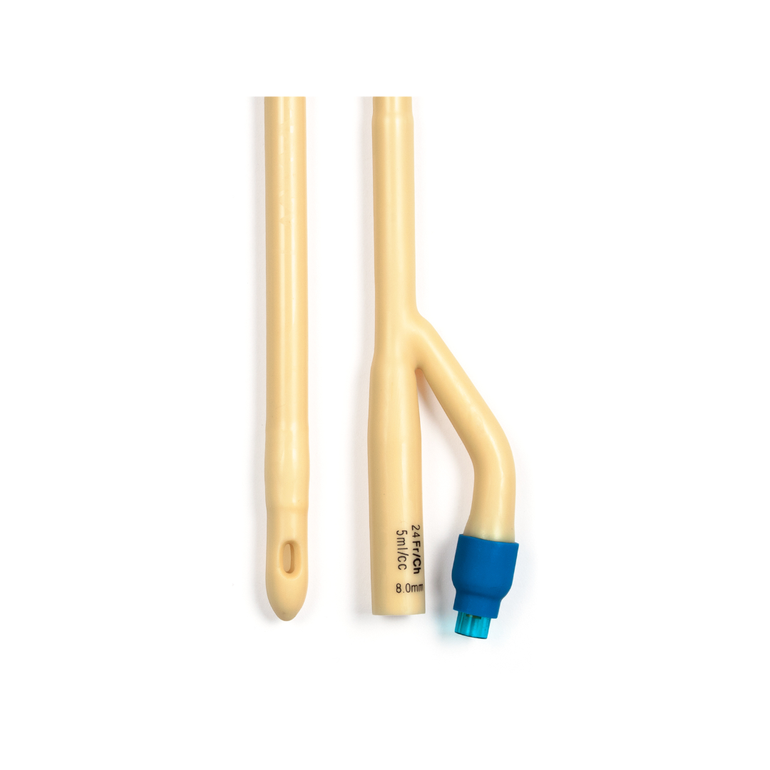 Dynarex Foley Catheters - Silicone-Coated 2-Way Catheters - Box of 10 - Senior.com Catheters