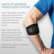 Core Products Swede-O® Neoprene Tennis Elbow Supports - Senior.com Elbow Support