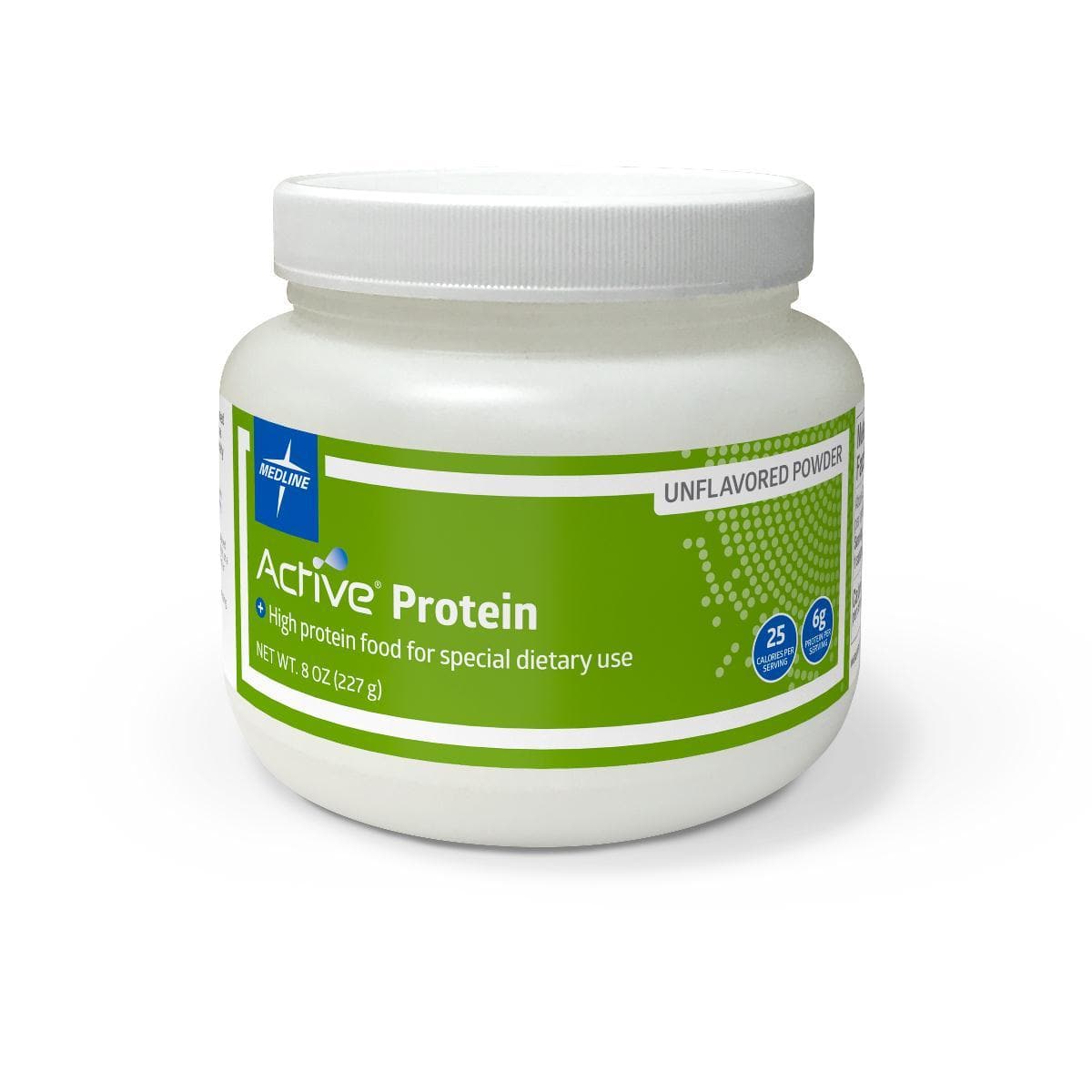 Medline Active Protein Powder 8 oz - Packed with Amino Acids - Senior.com Protein Supplements