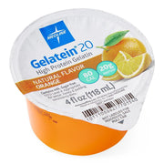 Medline Active Gelatein 20 Nutrition Supplement 4-oz Cups - Case of 36 - Senior.com Protein Supplements