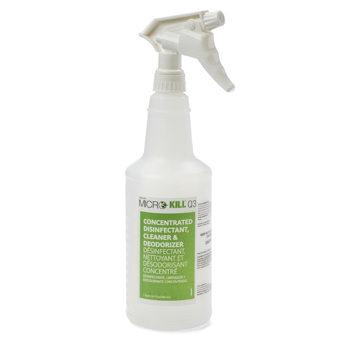 Medline Micro-Kill Q3 Concentrated Disinfectant, Cleaner & Deodorizer - Senior.com Disinfectants