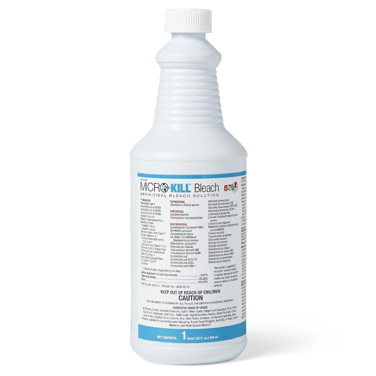 Medline Micro-Kill Bleach Germicidal Bleach Solution - 32 OZ - Senior.com Bleach