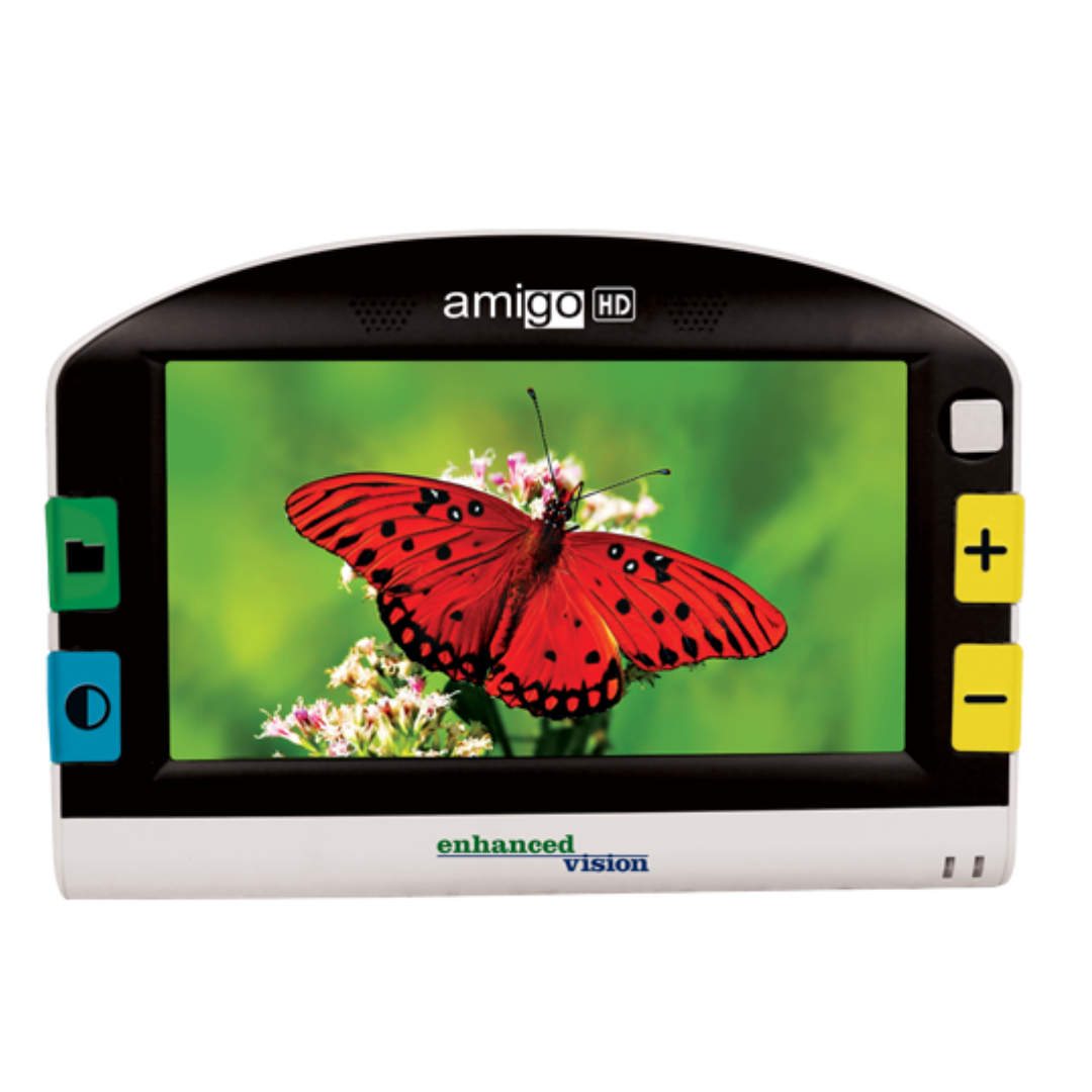 Enhanced Vision Amigo HD Portable Magnifier - 7 Inch LCD Screen - Senior.com Handheld Video Magnifiers