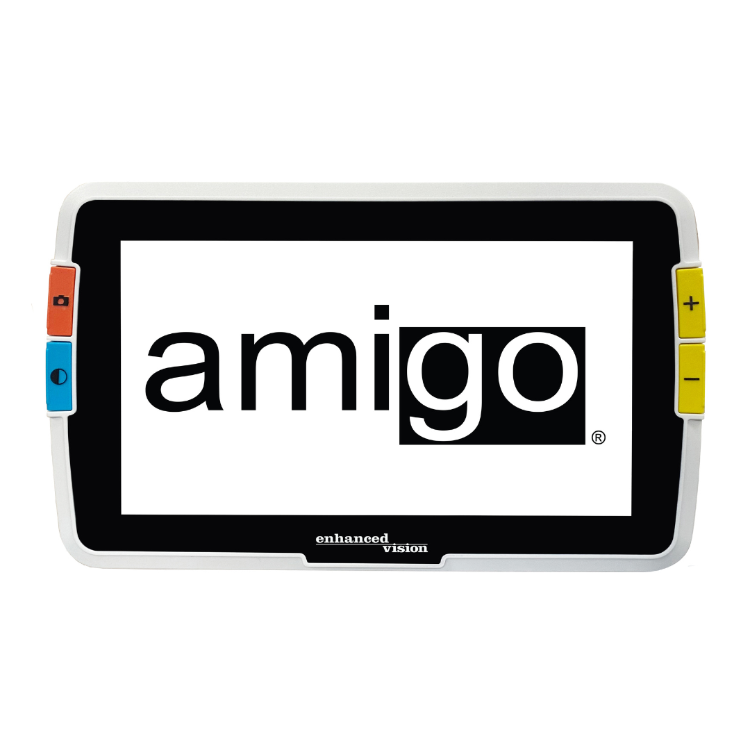 Enhanced Vision Amigo HD Portable Magnifier - 8 Inch LCD Screen - Senior.com Handheld Video Magnifiers
