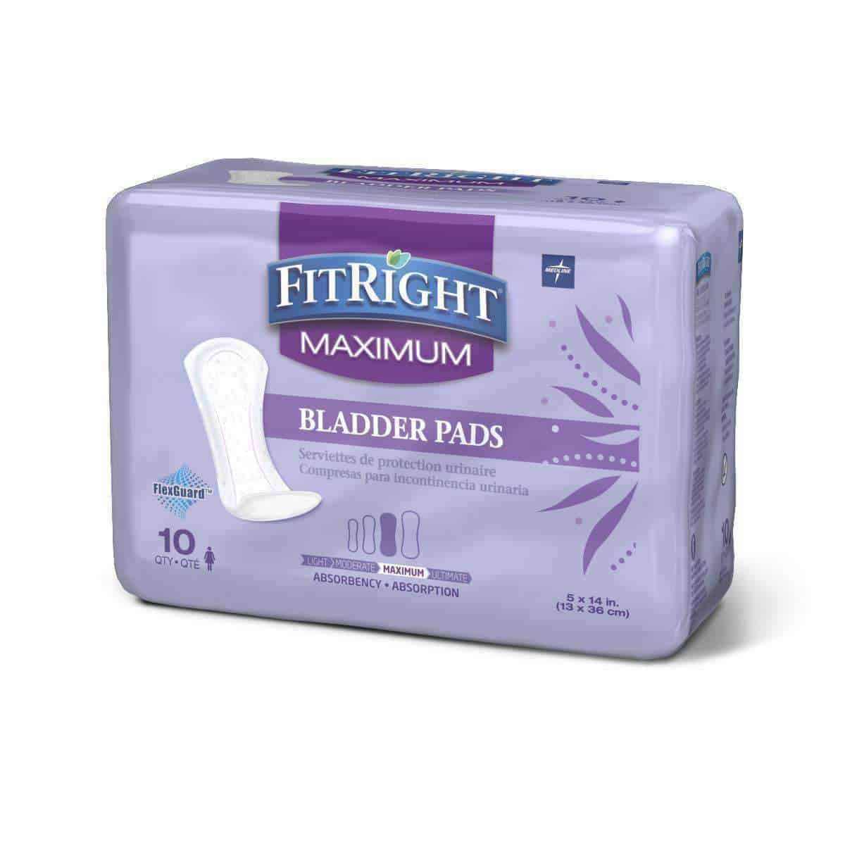 FitRight Bladder Control Pads - Senior.com Incontinence