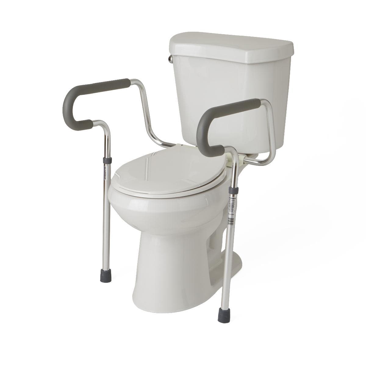 Medline Guardian Toilet Safety Frame - Fall Prevention Toilet Rails - Senior.com Toilet Safety Frames