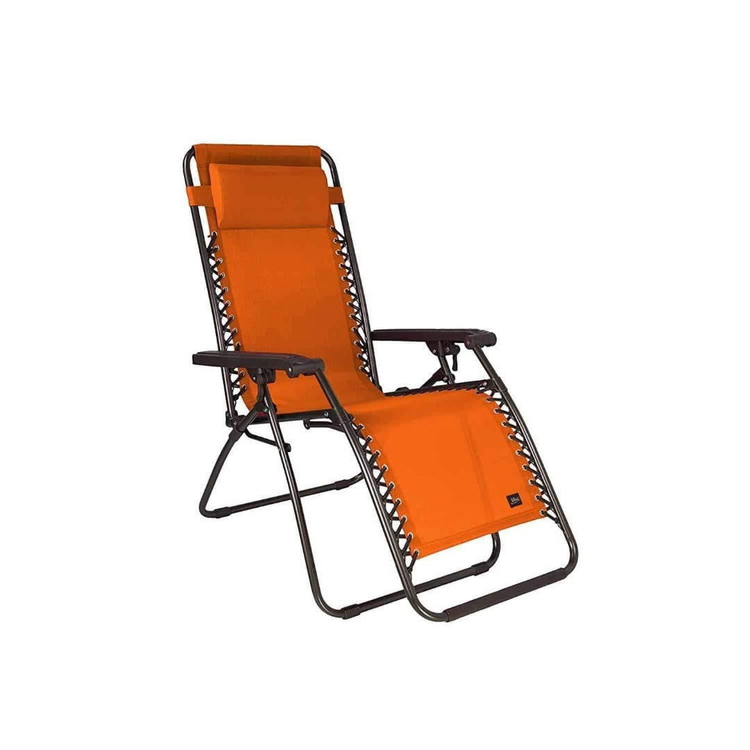 Bliss 26" Wide Zero Gravity Recliner Outdoor Folding Chairs w/ Pillow - Senior.com Outdoor Chairs