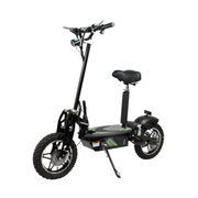 GIO Rosso Cobra Stand-Up Foldable Electric Scooter with Seat - Senior.com Electric Scooters