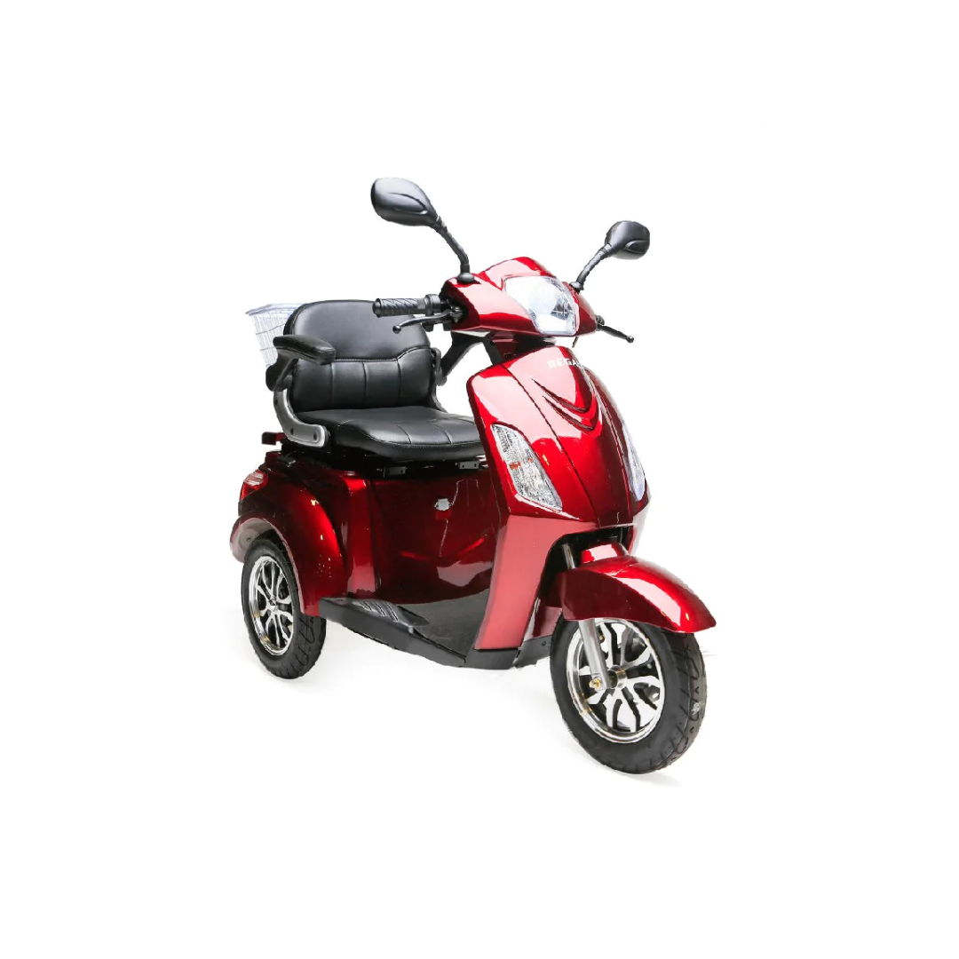 GIO Electric Regal Mobility High Performance 3 Wheeled Scooter - Senior.com Electric Scooters