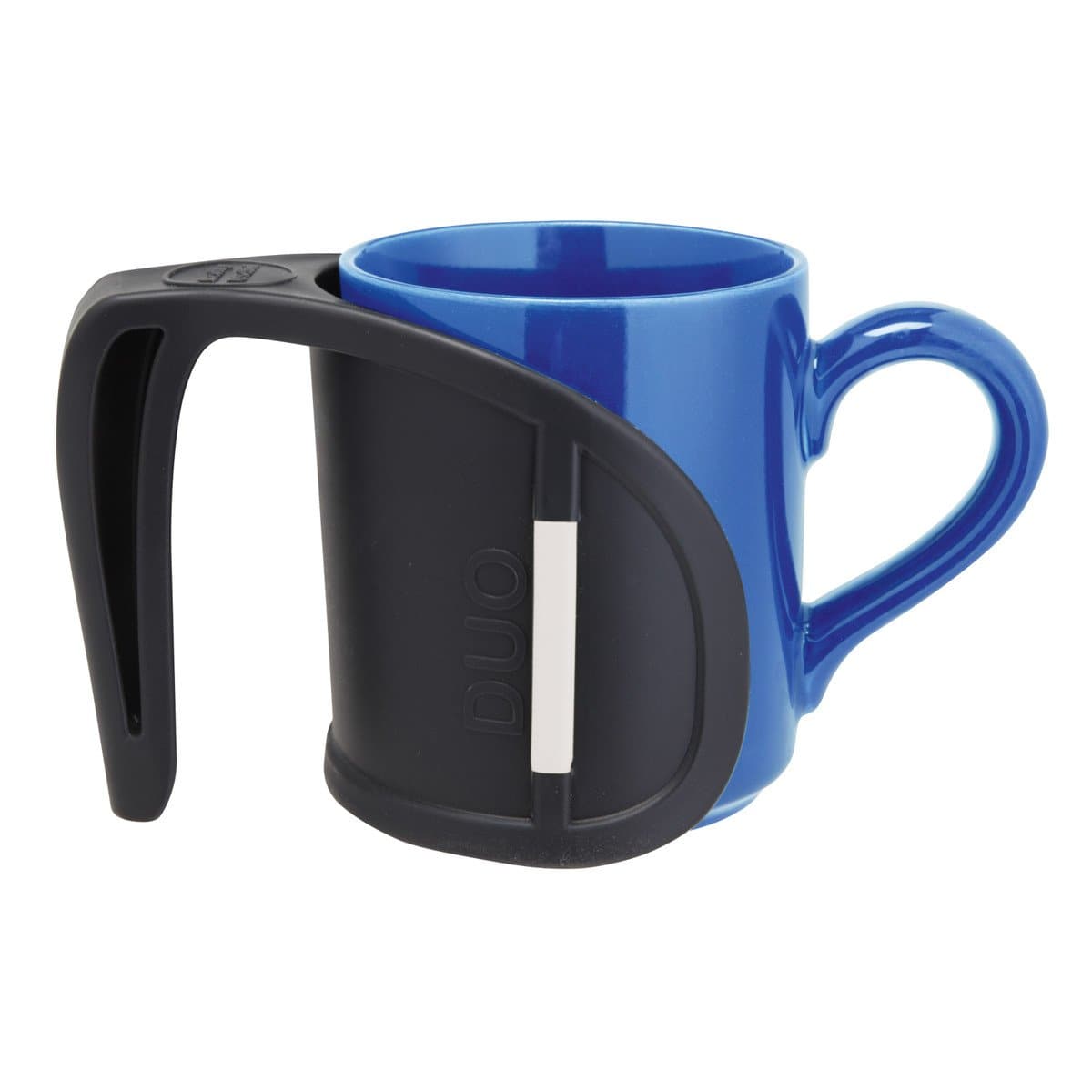 HealthSmart Duo Beverage Grip Handle for Mugs - Protects Hands from Hot Surfaces - Senior.com Beverage Holder